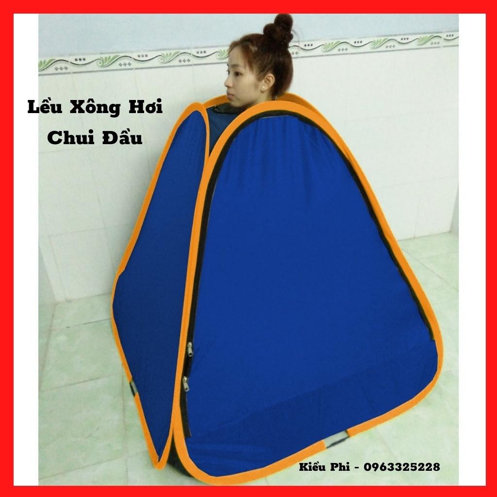 Lều xông hơi chui đầu tự bung vải dày cách nhiệt chống thấm nước tốt hiệu quả tại nhà