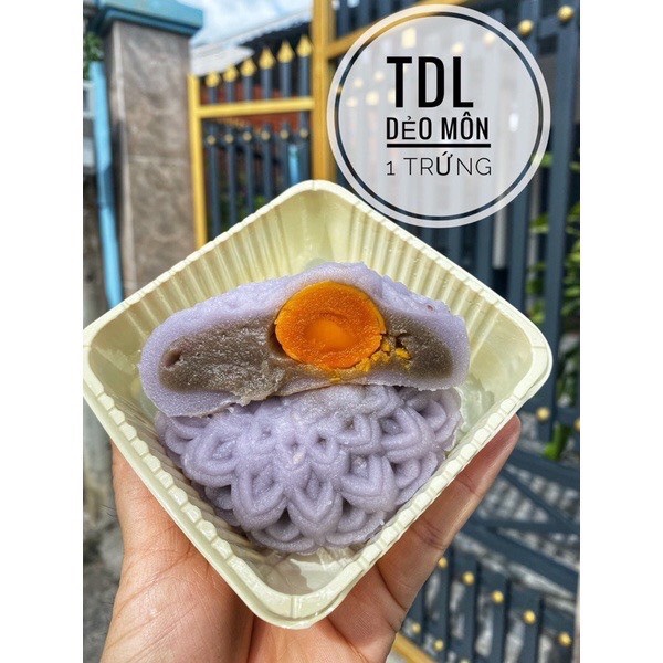 Bánh Dẻo Hương Khoai Môn Tân Dân Lợi 200g/1 trứng - Bánh Trung Thu - Bao Date mới