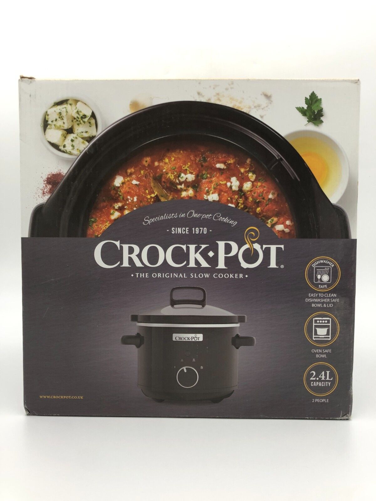 NỒI NẤU CHẬM CROCK-POT CSC046, DUNG TÍCH 2,4L Hàng chính hãng