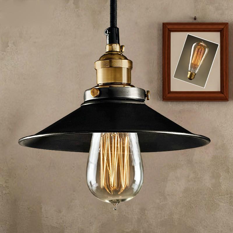 Đèn thả đui đồng RYZE phong cách hoài cổ trang trí bàn ăn, nhà hàng, cửa hàng thời trang