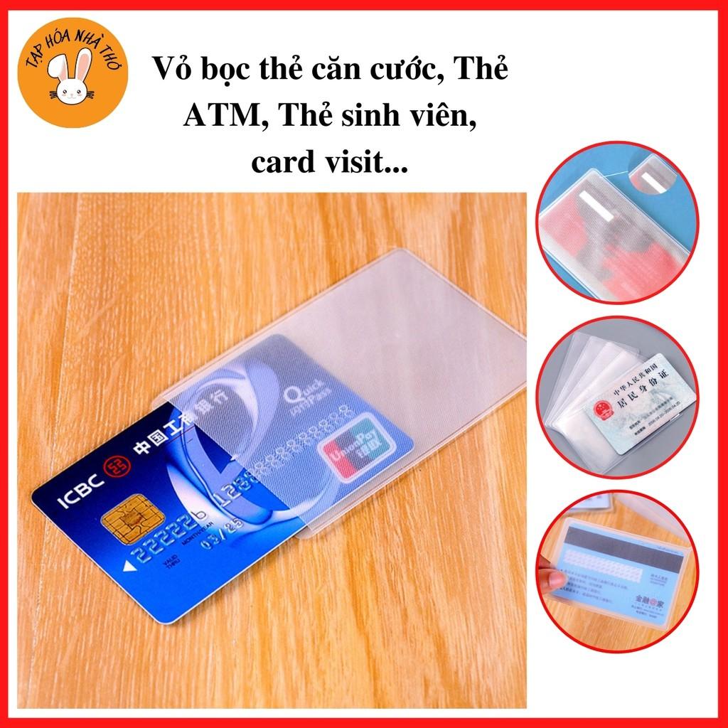 Vỏ bọc thẻ căn cước, Thẻ ATM, Thẻ sinh viên, card visit...