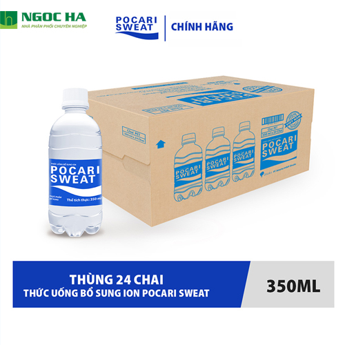 Thức uống bổ sung ion Pocari sweat thùng 24 chai 350ml