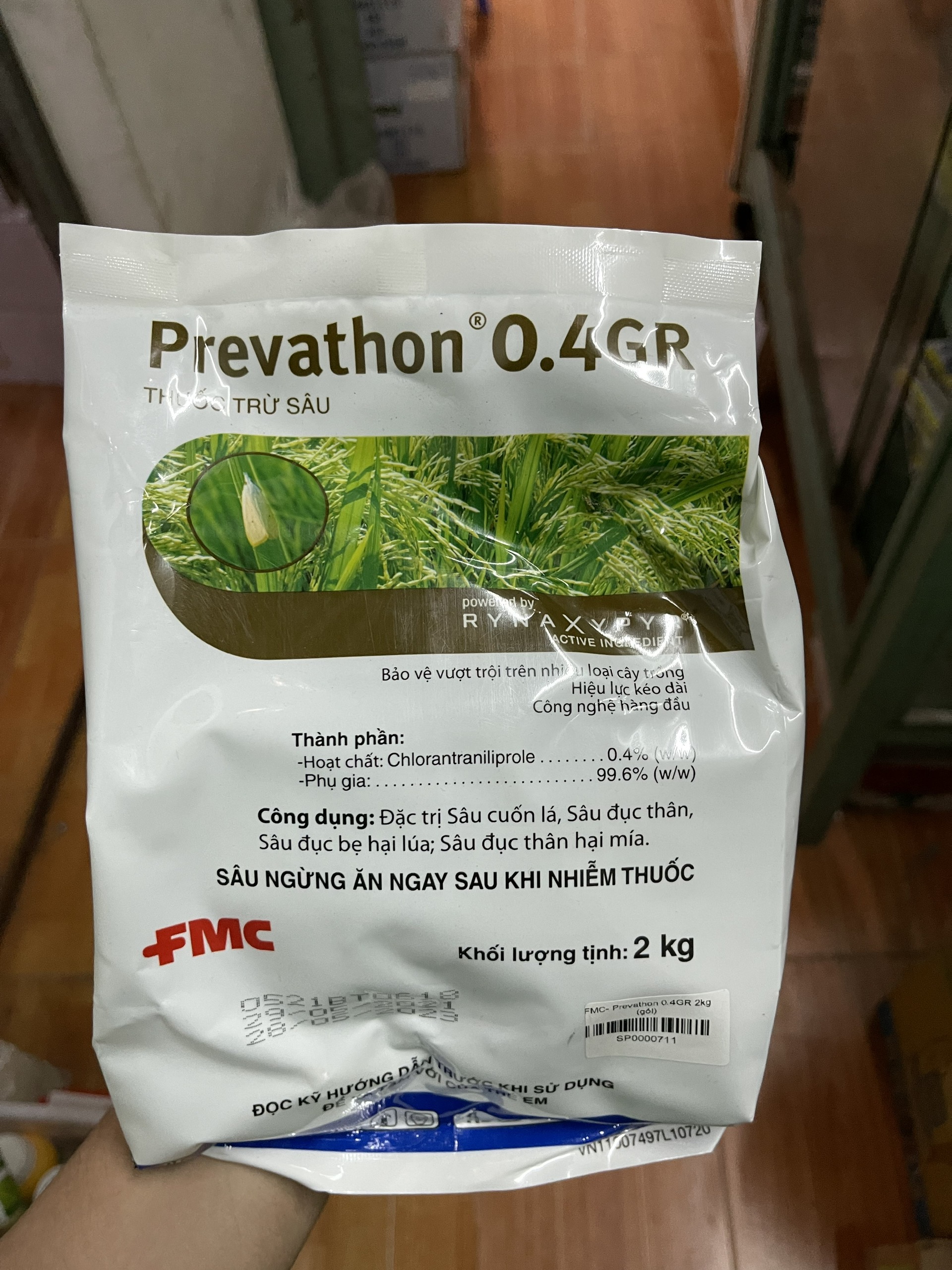 Trừ sâu đục thân PREVATHON 0.4GR Gói 2kg