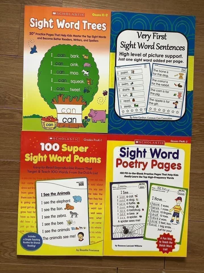 Sight word set 4q