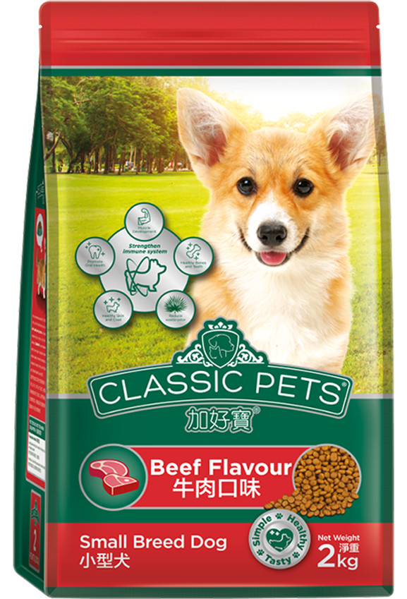 Thức ăn khô cho chó trưởng thành Classic Pets vị thịt bò