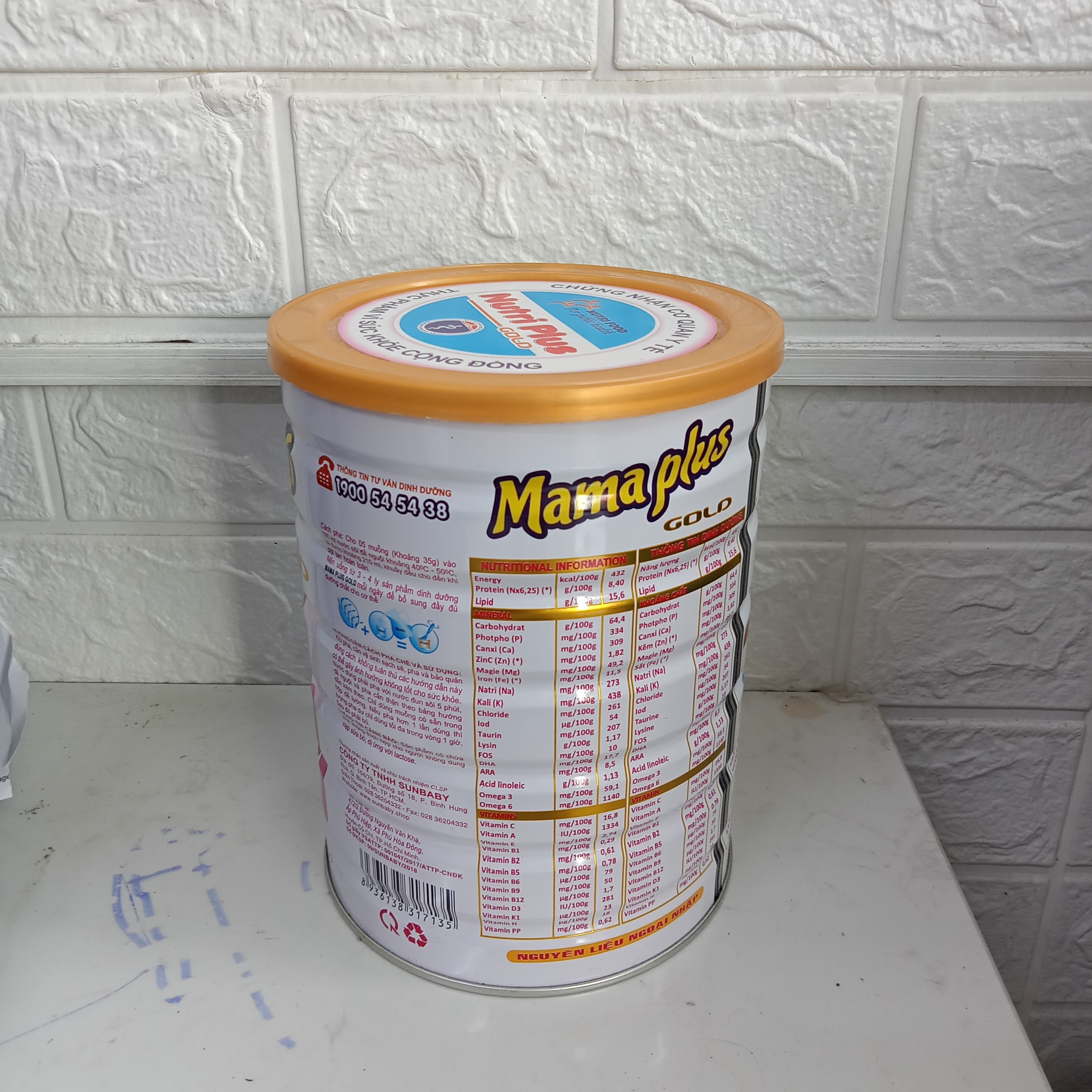 Sữa Bột MAMA PLUS Dành Cho Phụ Nữ Mang Thai Và Cho Con Bú _Nutriplus_NMM56