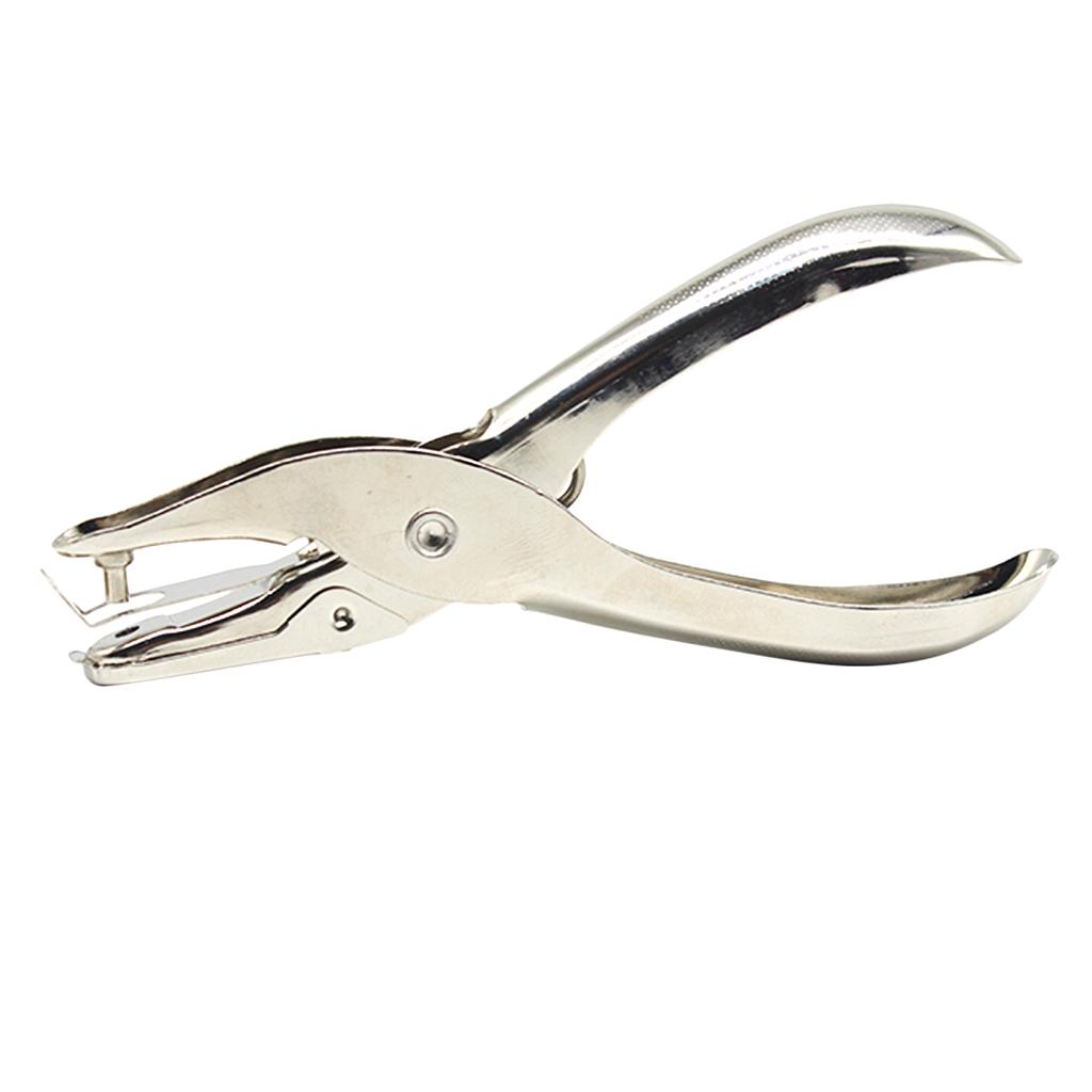 Single Hole Hand Held Paper Punch Paper Crafts Tickets Hole Puncher