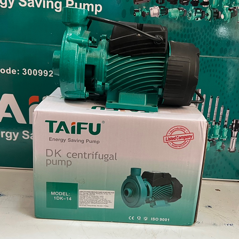 Máy bơm nước ly tâm 370W (0.5HP) TAIFU 1DK-14 - Bảo hành 1 năm ( Cam kết hàng chính hãng )