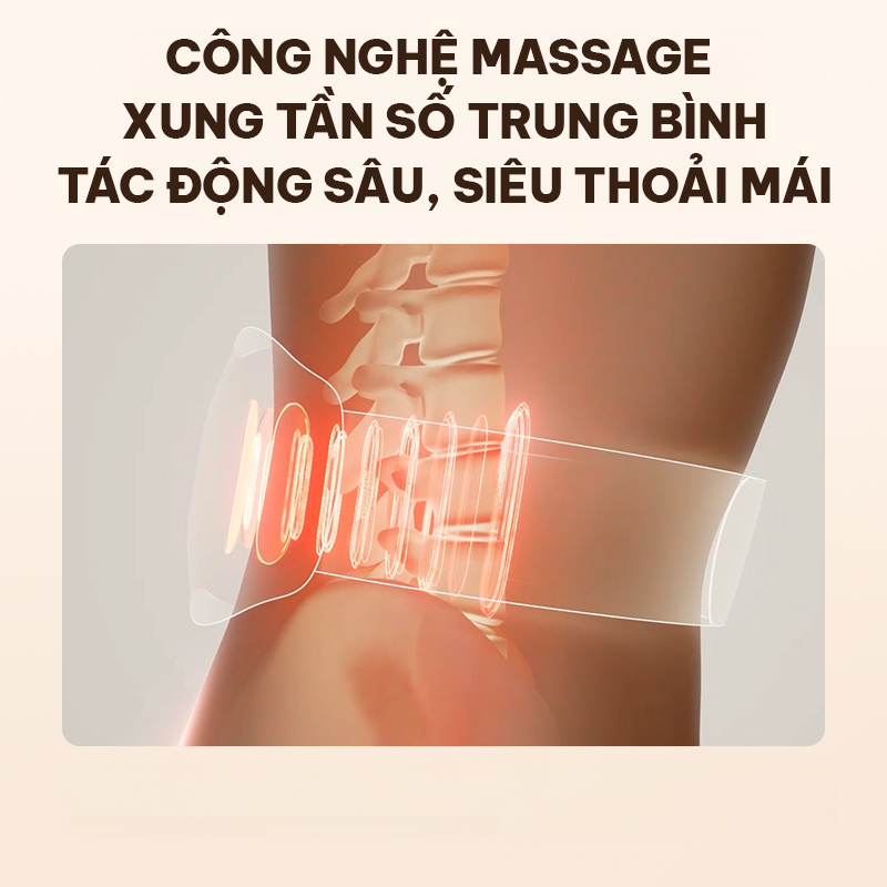 Máy massage lưng bụng SKG K5 Promax