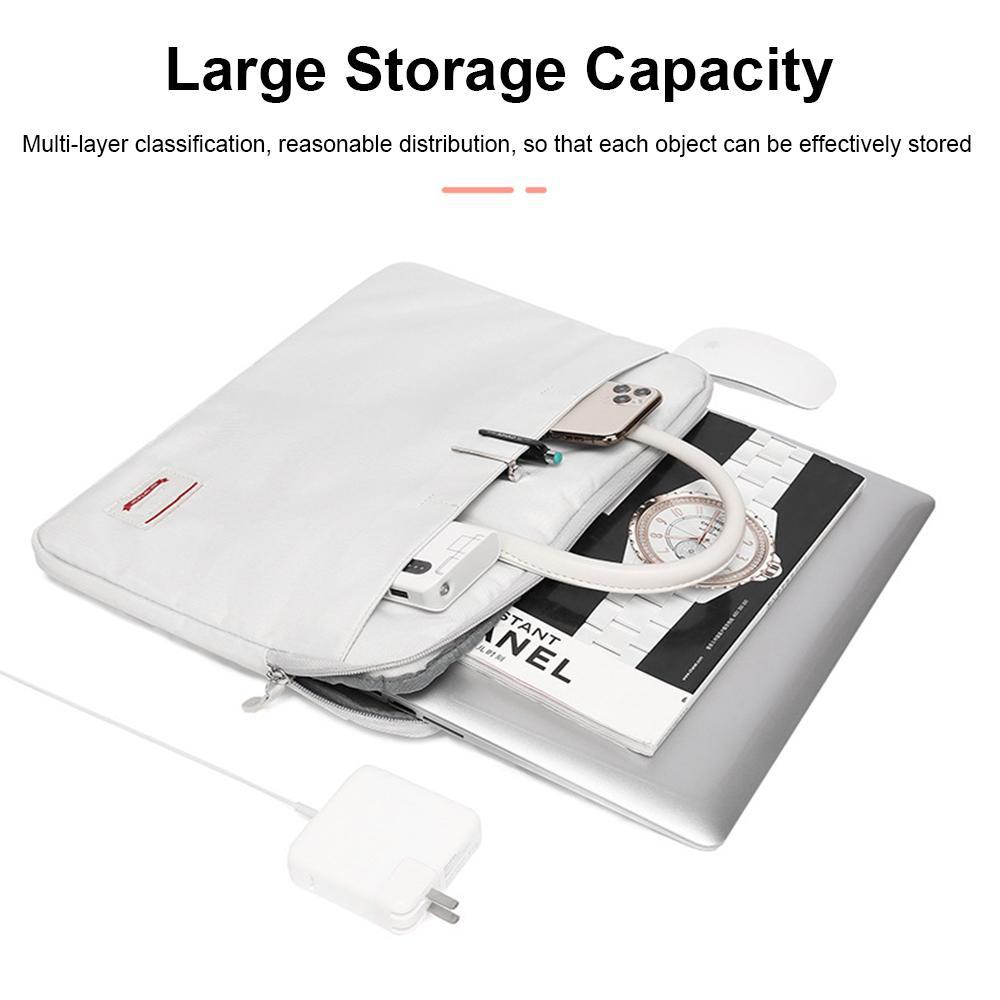 Túi đựng máy tính xách tay 14 15.6 inch chống sốc sức chứa lớn siêu mỏng