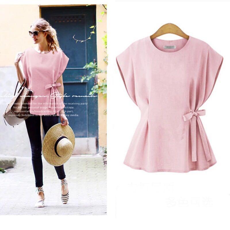 Áo công sở thắt nơ cao cấp top61