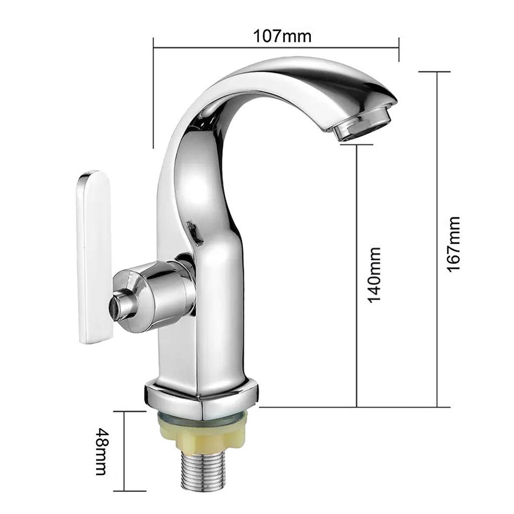 Vòi Lavabo vòi rửa mặt Thiên Nga SUS 304 (Hàng chính hãng)