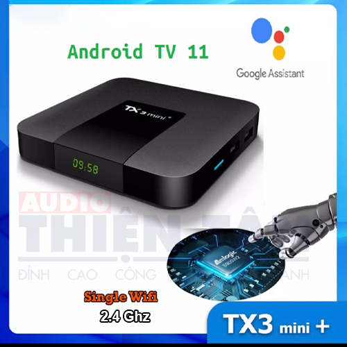 Android Tivi Box Tx3 Mini Plus 2022 - Android 11 - CPU S905W2 - Ram 2GB, Rom 16GB