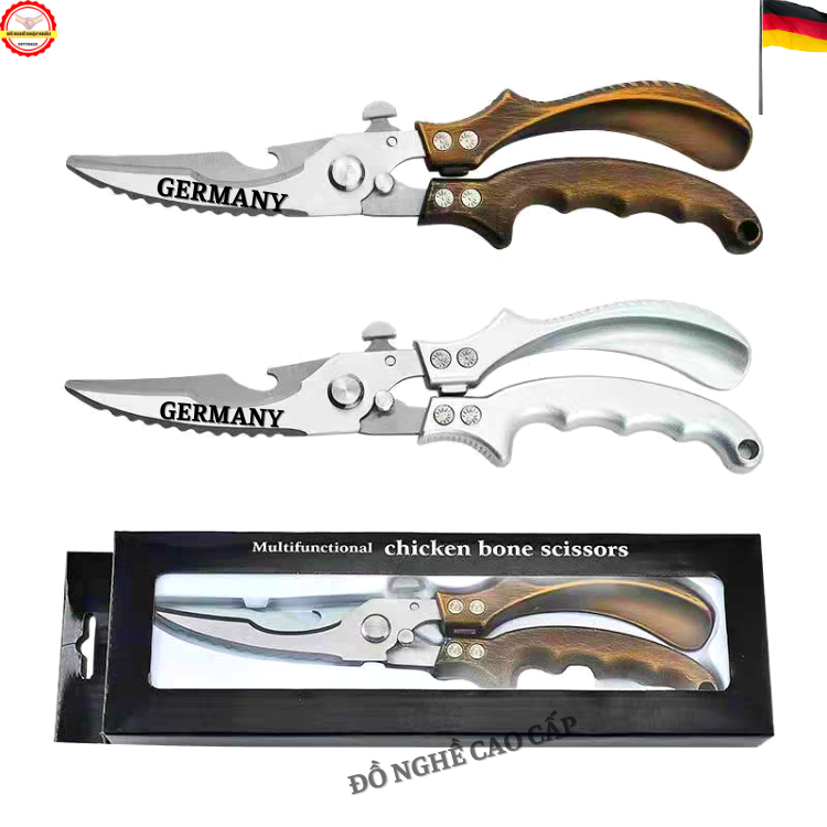 Kéo cộng lực chuyên dụng cắt xương gà hàng cao cấp GERMANY