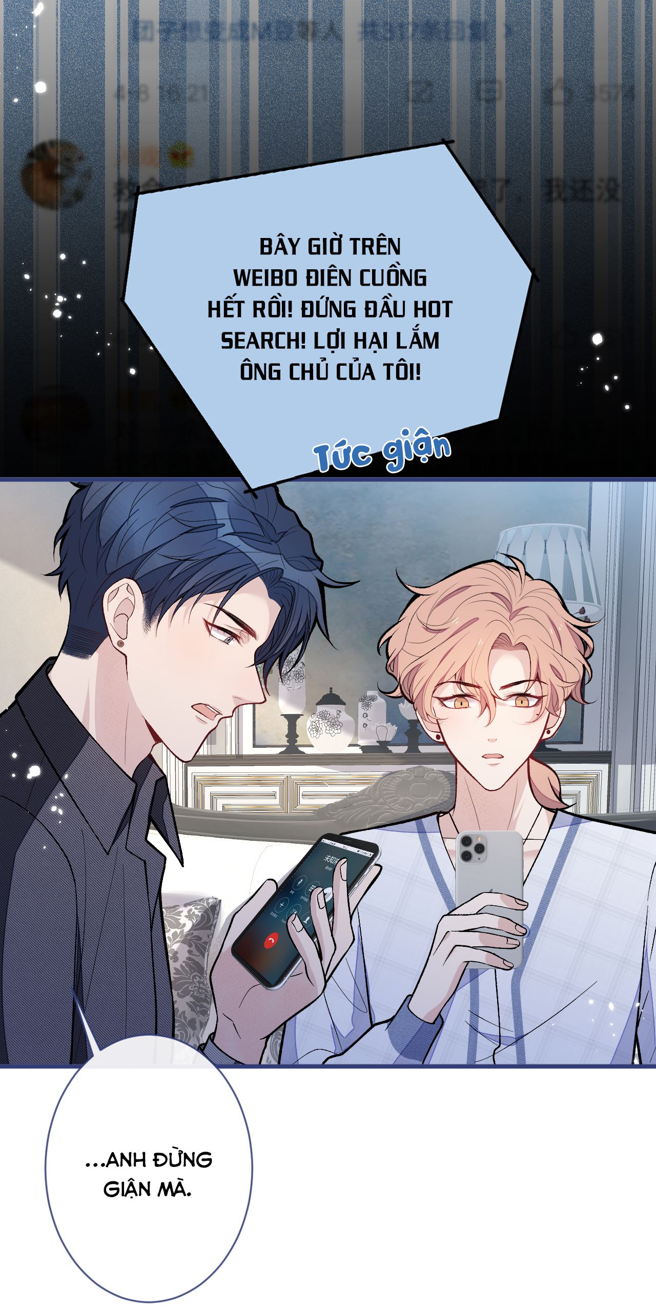 lại bị nam thần chọc trên hot search! chapter 126 15