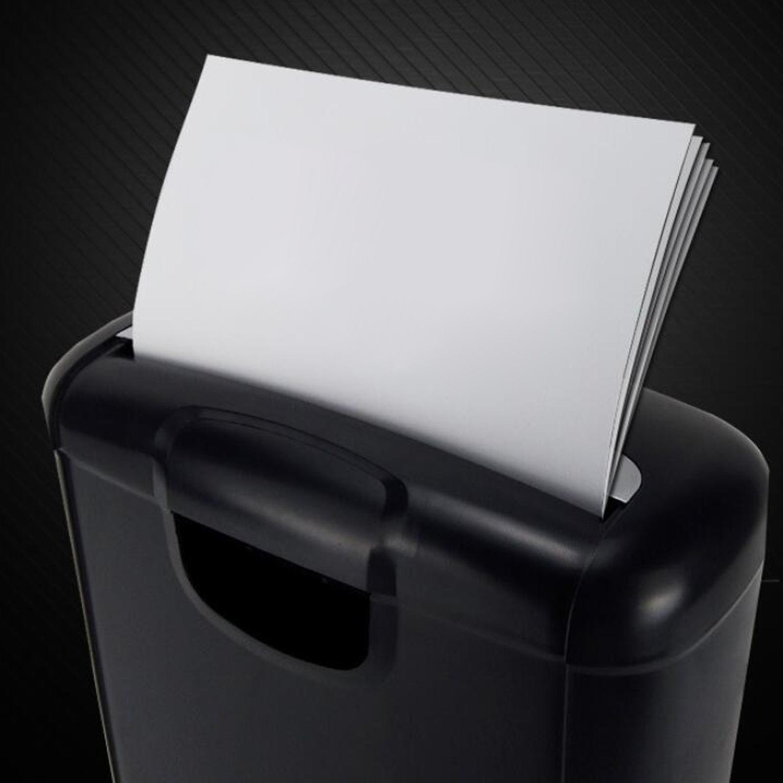 6-Sheet Paper Shredder Paper Mini Silent A4 Office Shredder 10L Capacity