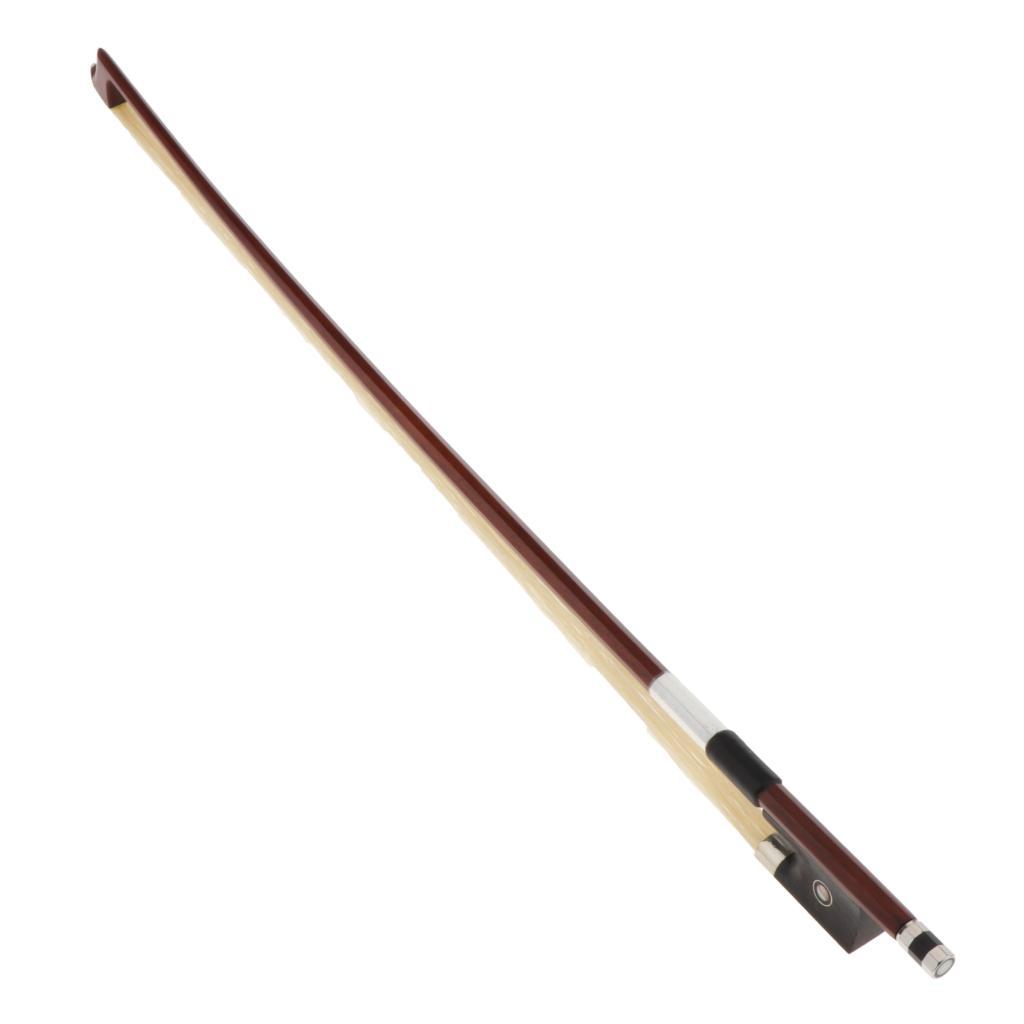 Well Balanced Violin Bow Student Beginner Brazilwood Bow for Violin Player