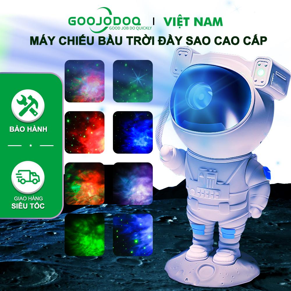 Đèn máy chiếu GOOJODOQ phi hành gia nhân vật thiên hà sao bầu trời đêm Để trang trí nhà cửa Bảo hành chính hãng