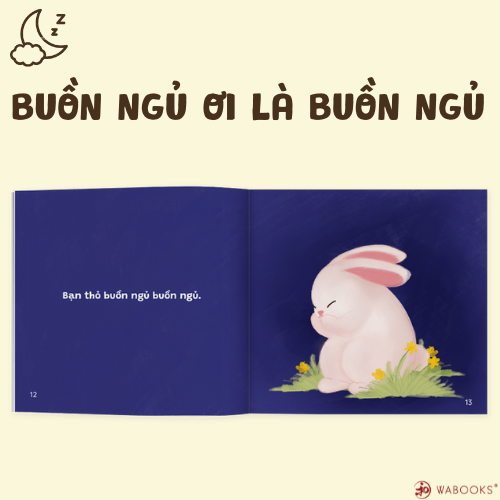 Sách Ehon - Combo 3 cuốn Buồn ngủ ơi là buồn ngủ - Dành cho trẻ từ 0 - 4 tuổi