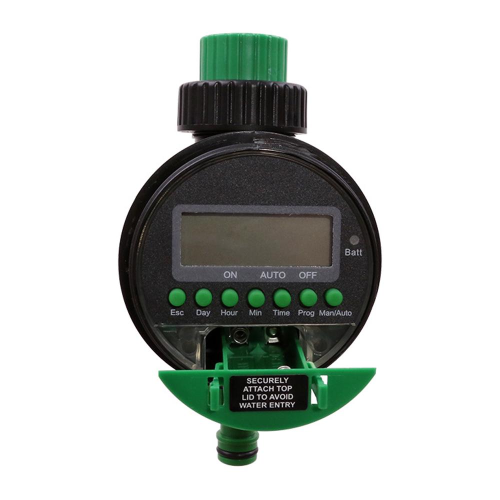 YL21026 Digital Display Water Timer Electronic Ball Valve Irrigation Controller for Auto/Manual Garden Watering