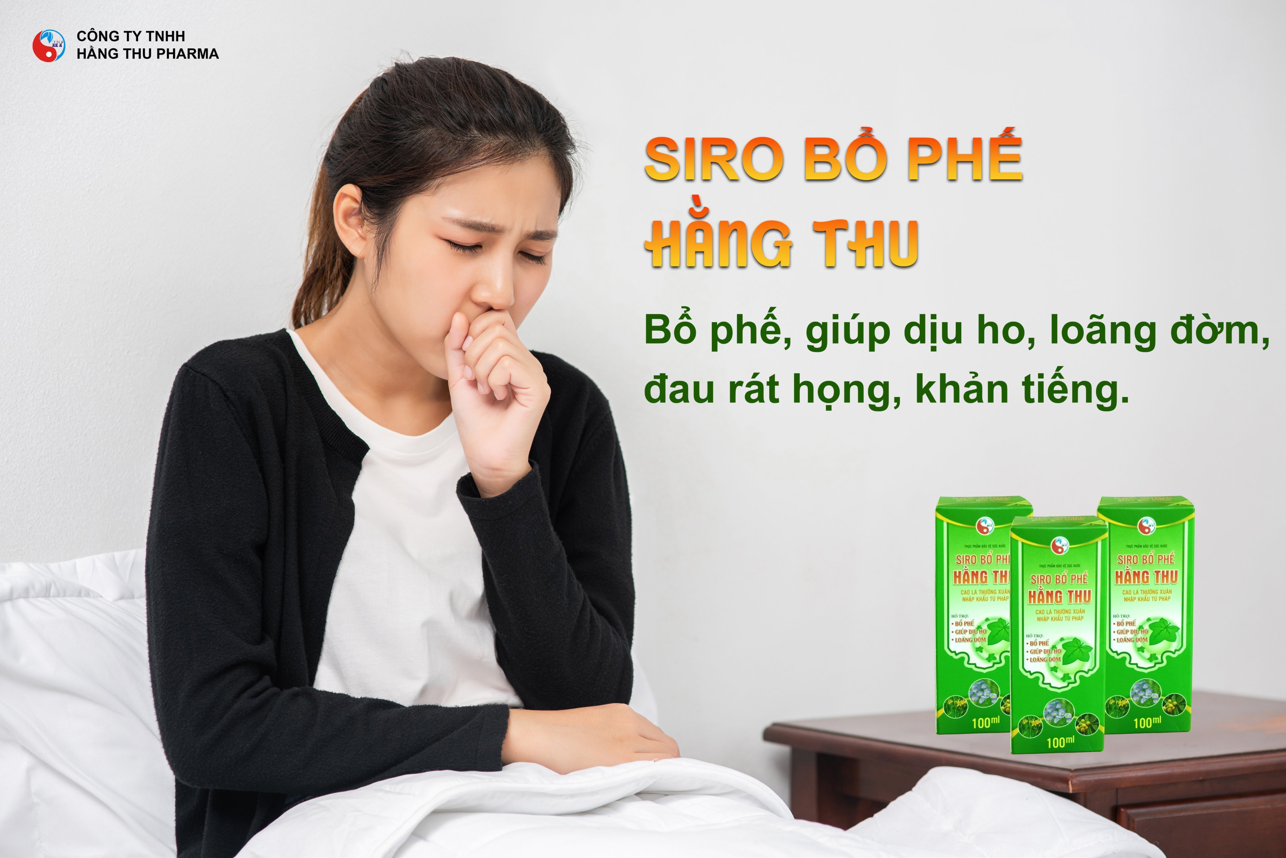 Siro Bổ Phế HT giúp hỗ trợ bổ phế. Hỗ trợ giảm ho, hỗ trợ giảm đờm, giảm đau rát họng, công dụng tiêu đờm, bổ phổi