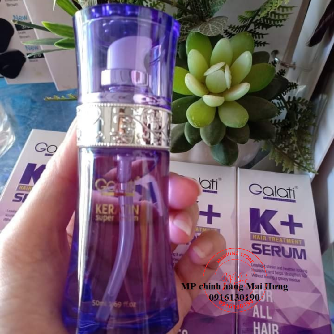 Serum dưỡng tóc cao cấp Hair Serum Galati - Người Việt tự hào dùng hàng Việt