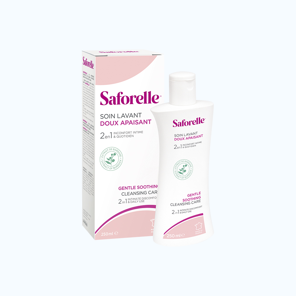 Gel Vệ Sinh Phụ Nữ SAFORELLE GENTLE CLEANSING CARE (Chai 250ml)