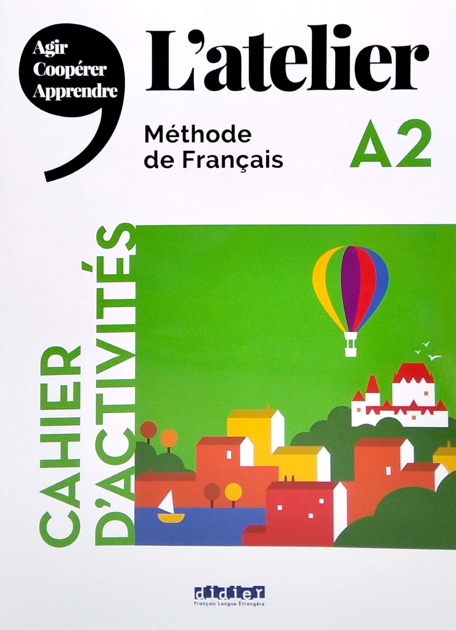 L'atelier niv .A2 (éd.2019) - Cahier + CD