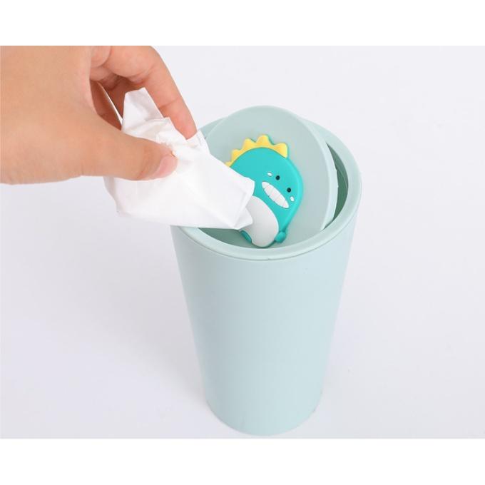 Thùng đựng rác mini dạng ly để khay nước, cánh cửa xe hơi gắn họa tiết xinh xắn- Hoàng Đông Shop.