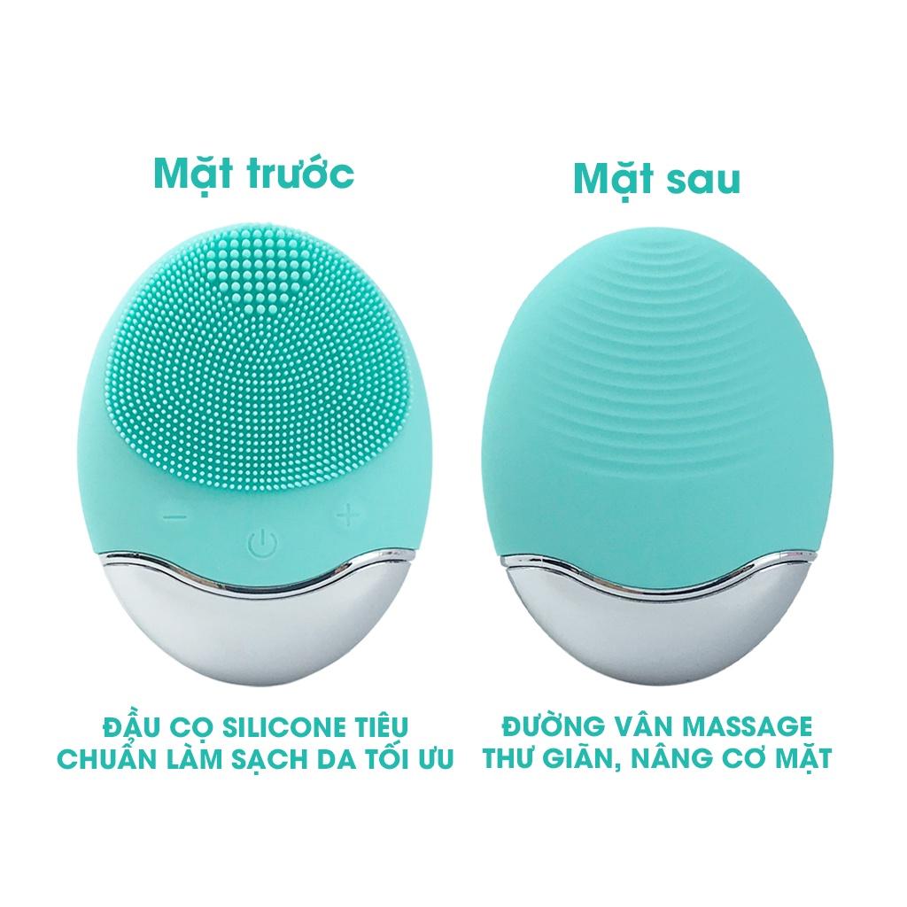 Máy rửa mặt mini Maseki Lite , Công nghệ rung sóng âm Nhật Bản massage hỗ trợ trị mụn