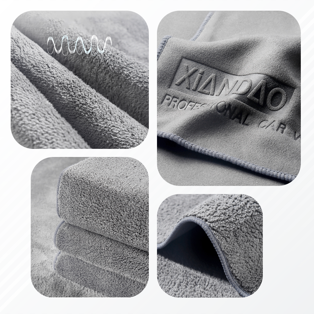 Khăn Lau Xe Chuyên Dụng Siêu Thấm Khăn Lau Bếp Lau Kính Microfiber Cao Cấp Mềm Mịn Thấm Hút