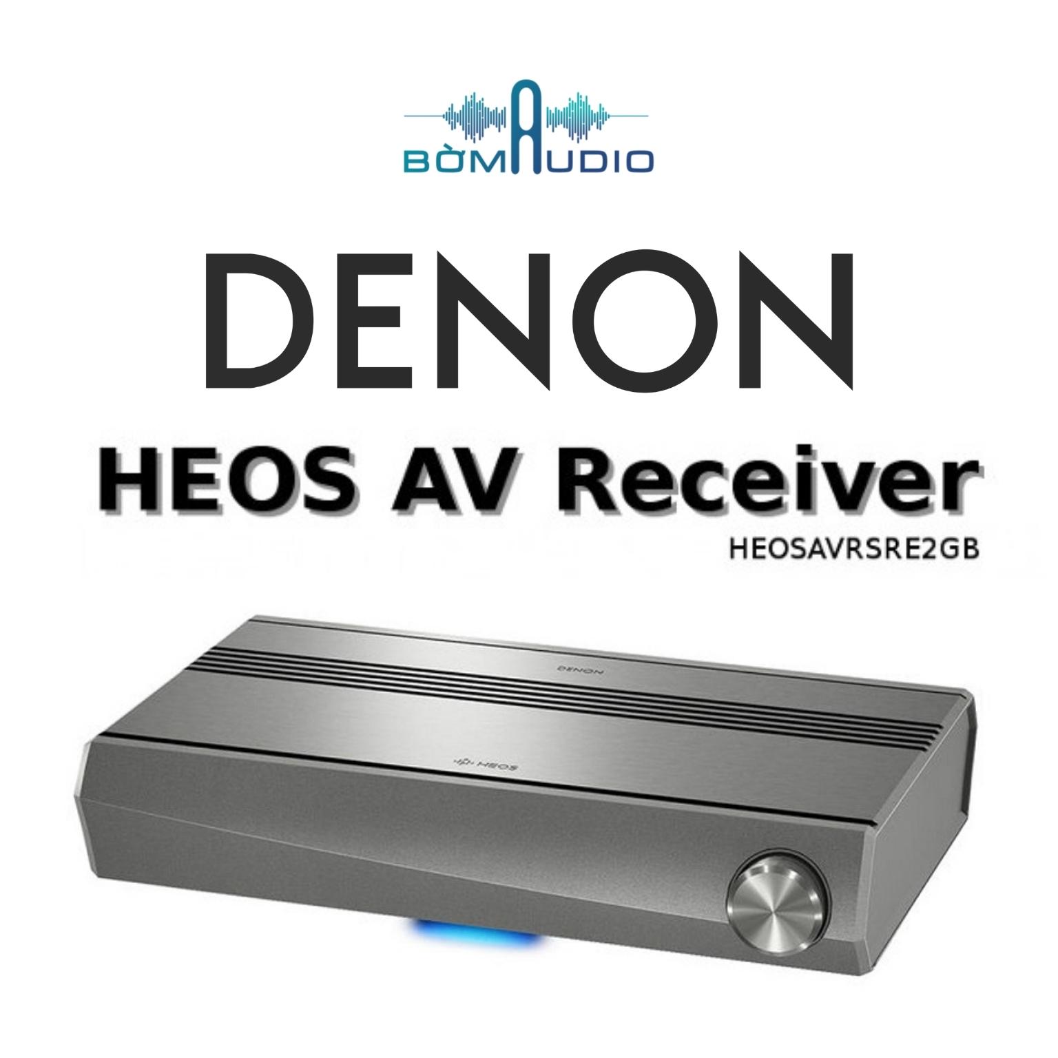 DENON HEOS AVR | AMPLY XEM PHIM NGHE NHẠC ĐA PHÒNG 5.1 KÊNH x100W - KẾT NỐI KHÔNG DÂY THỜI THƯỢNG | HÀNG CHÍNH HÃNG _ MỚI 100%