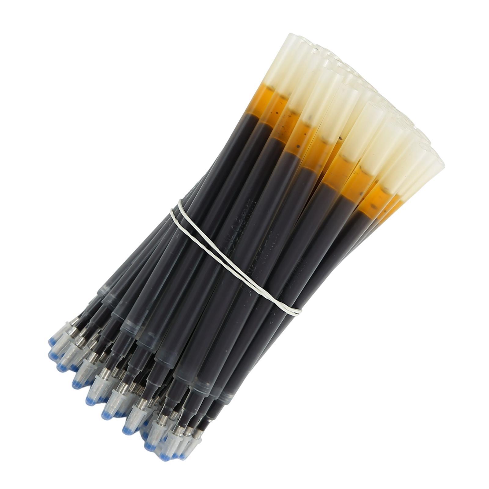 50pcs Fabric Marker Pen Refill Heat Erasable Fabric Marking Pens Auto Vanishing Pen for Tailors Sewing and Quilting Dressmaking