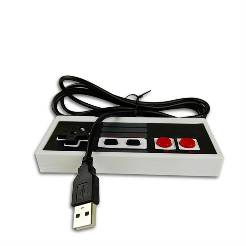 Máy điều khiển USB có dây cho máy tính PC cho NES USB PC Gamepad Gaming cho trò chơi NES Trò chơi Bộ điều khiển USB Joypad