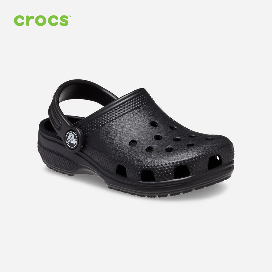 Giày lười trẻ em Crocs FW Classic Clog Toddler Black - 206990-001