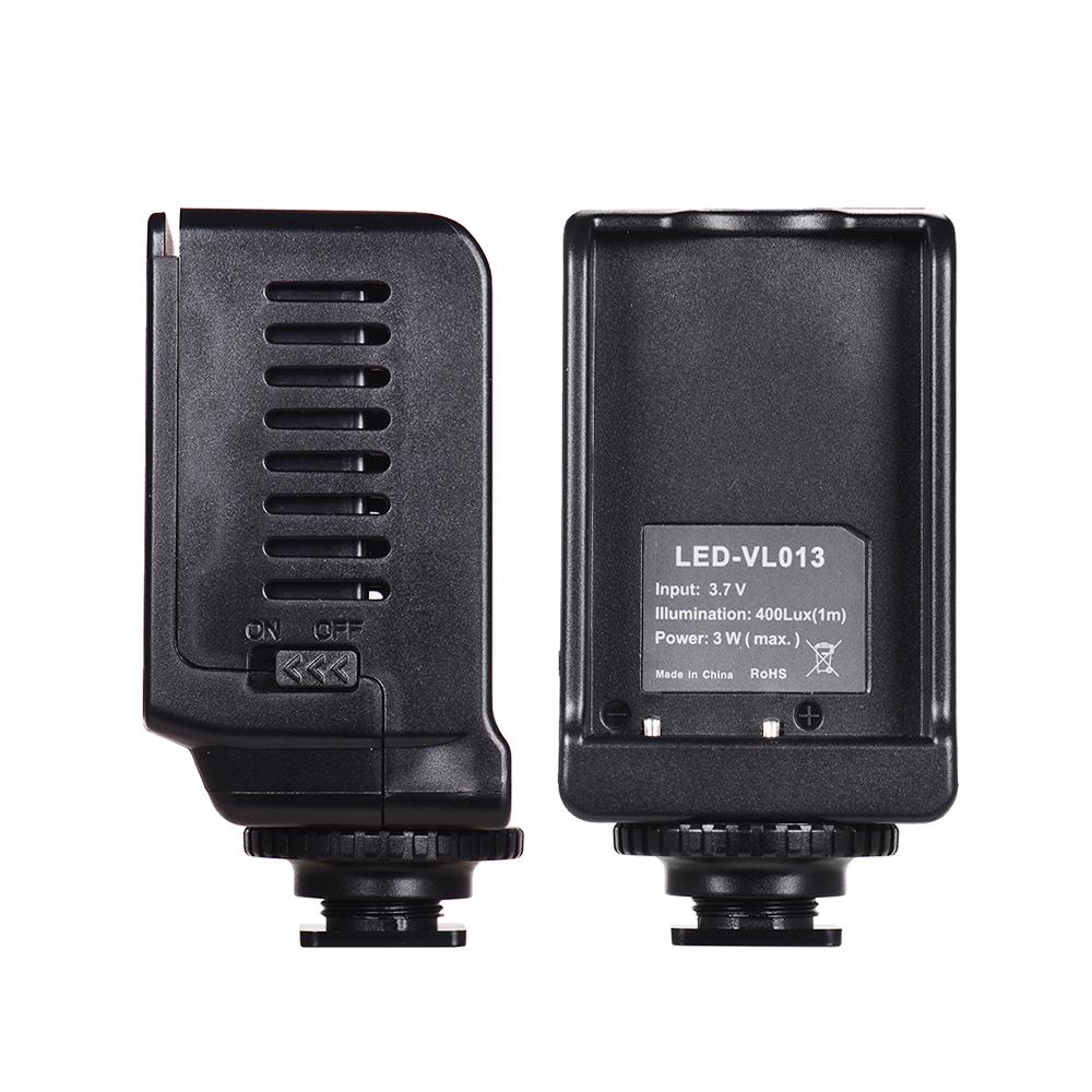 Đèn LED tô sáng mini 3W với 3 bộ lọc màu cho máy ảnh DSLR Canon Nikon Sony