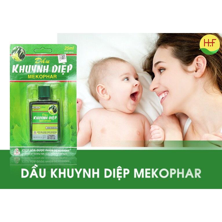 DẦU KHUYNH DIỆP CHO BÉ MEKOPHAR 25ml