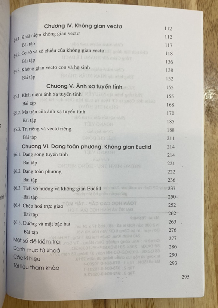 Combo Sách: Toán Học Cao Cấp + Bài Tập Toán Học Cao Cấp - Tập 1 (Đại Số Và Hình Học Giải Tích)