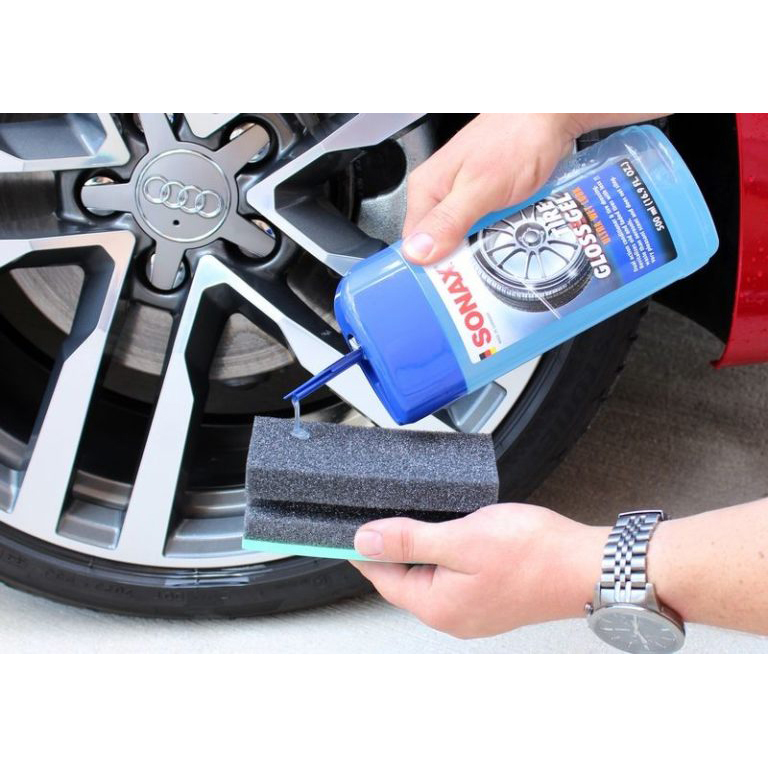 Dung dịch chăm sóc làm bóng và bảo vệ lốp xe Sonax Tyre Gloss Gel 235100 250ml