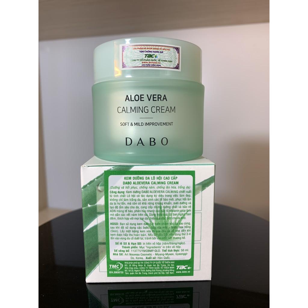 Kem dưỡng da lô hội Dabo 50ml cấp ẩm , se khít lỗ chân lông, dưỡng trắng da , chống lão hóa hiệu quả
