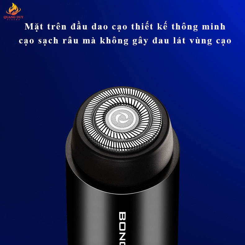 Bật lửa kiêm máy cạo râu, tỉa long mũi sạc điện tiện lợi độc lạ chất lượng bền bỉ, bảo hành uy tín