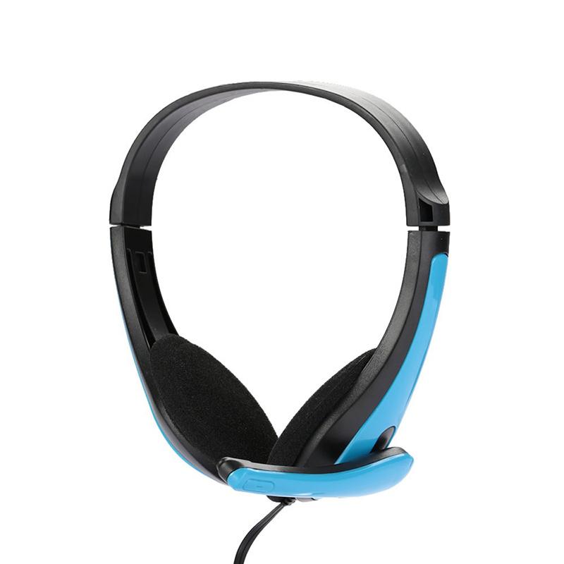 1Pc 3.5Mm Over-Tai Nghe Chơi Game Stereo Tai Nghe Nhét Tai Đỏ Vàng Xanh Dương Tai Nghe Kèm Micro Cho Laptop máy Tính Máy Tính Bảng MP3