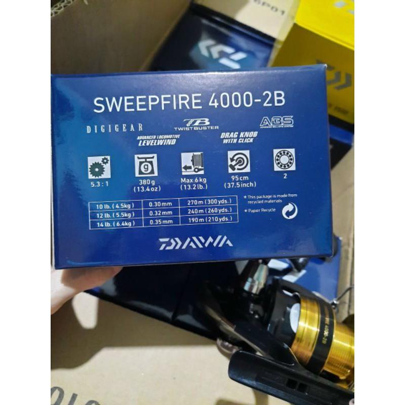 máy câu cá sweepfire daiwa 2500 - 4000