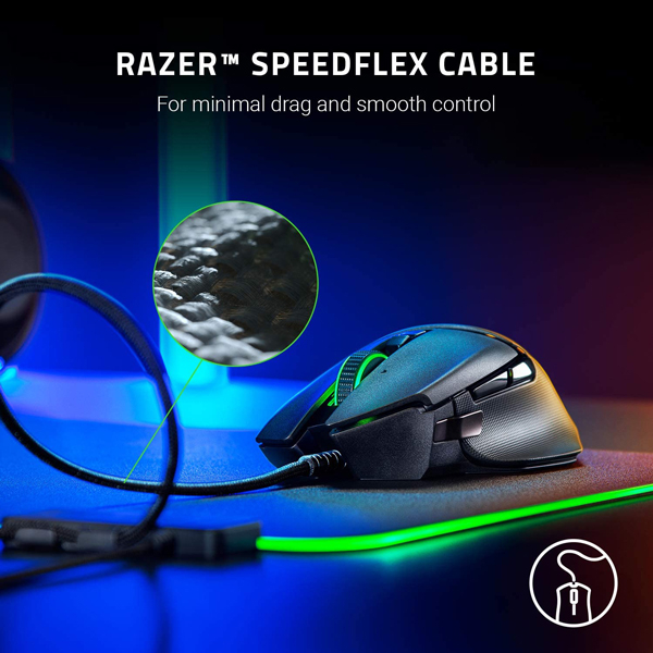 Chuột Razer Basilisk V2-Wired Ergonomic_RZ01-03160100-R3M1-HÀNG CHÍNH HÃNG