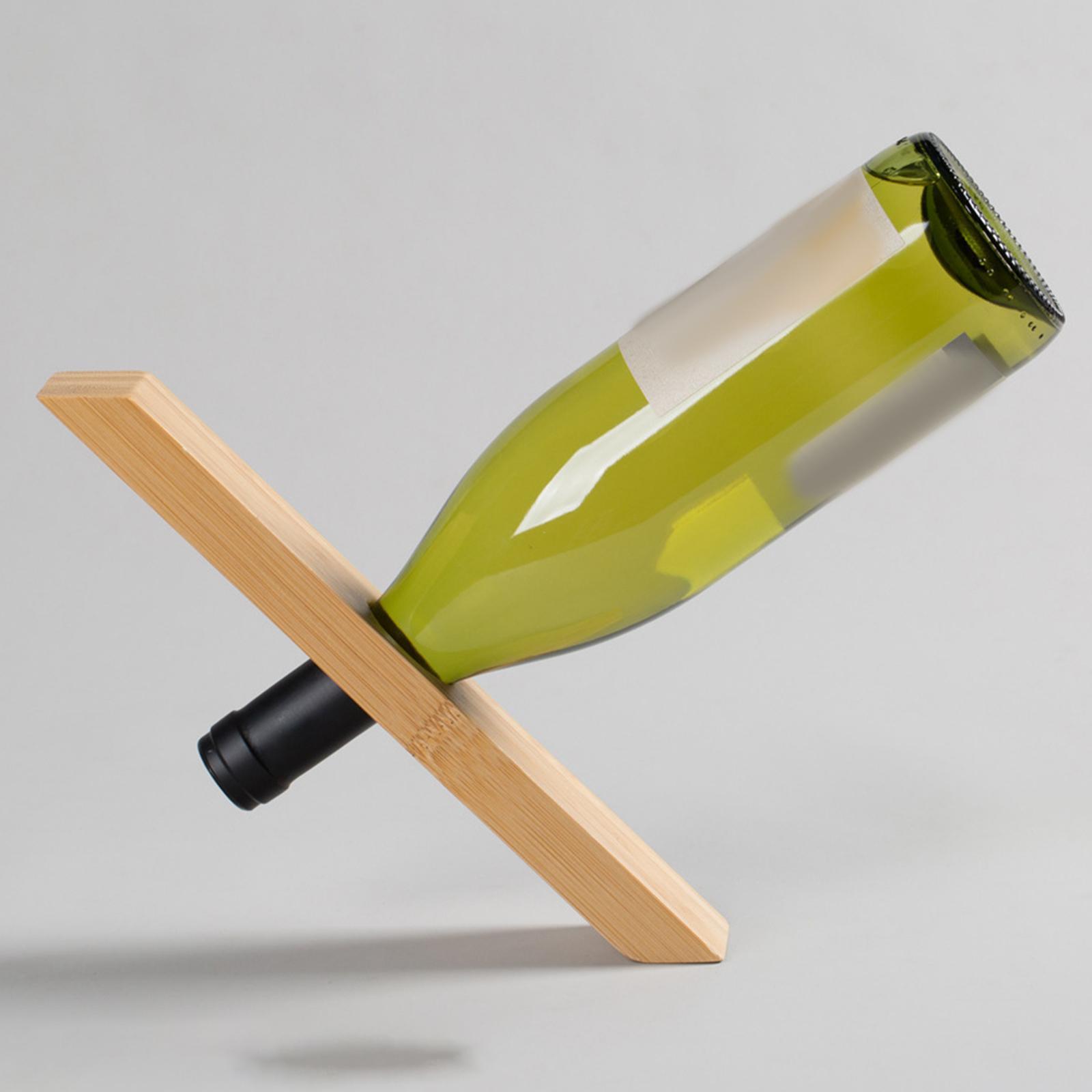 Bamboo Bottle Holder  Bottle Stand for   Family Cabinet