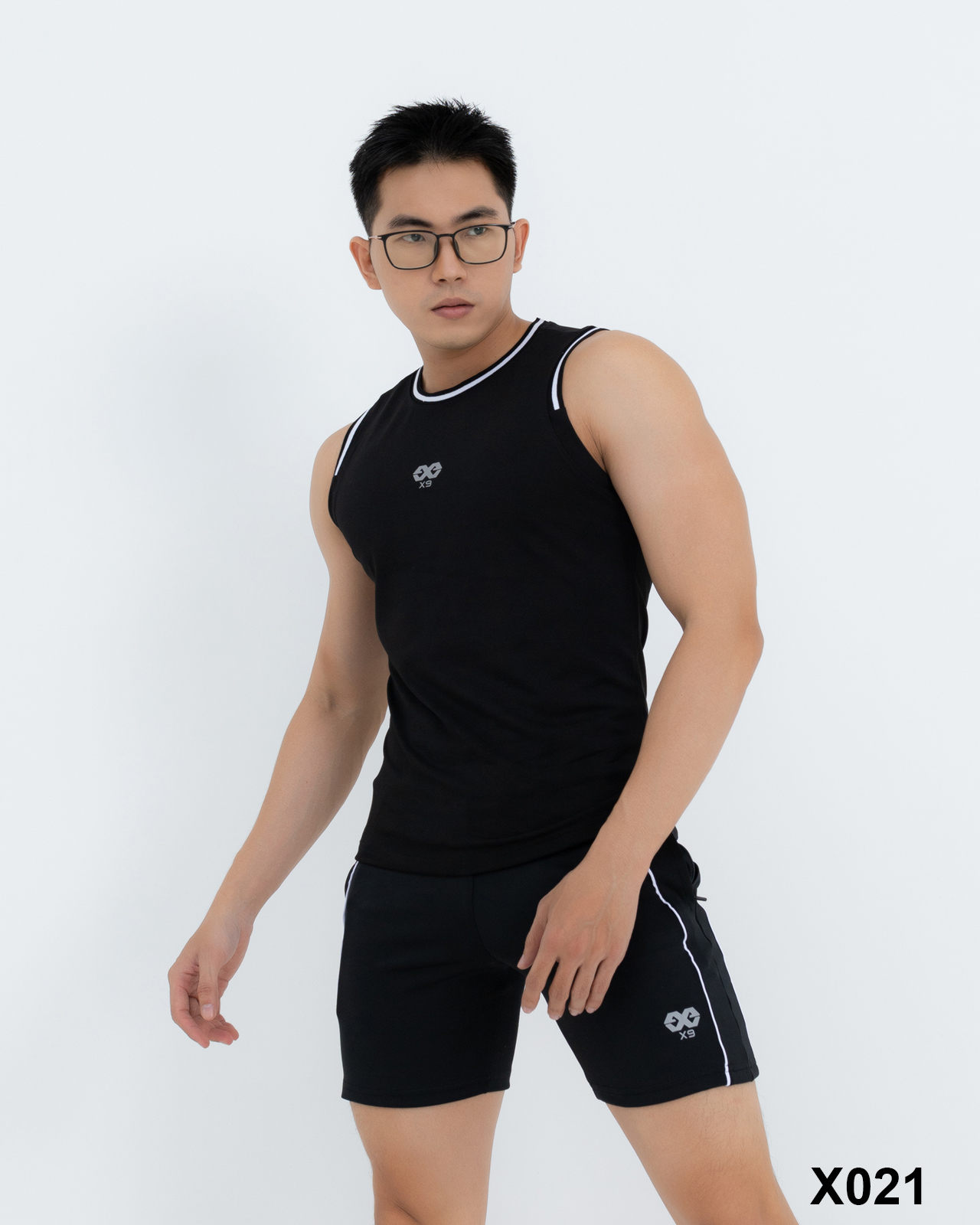 Áo Tanktop 3 Lỗ Nam Bo Viền 1 Nữa - Chạy Bộ Tập Gym Sportswear - X021