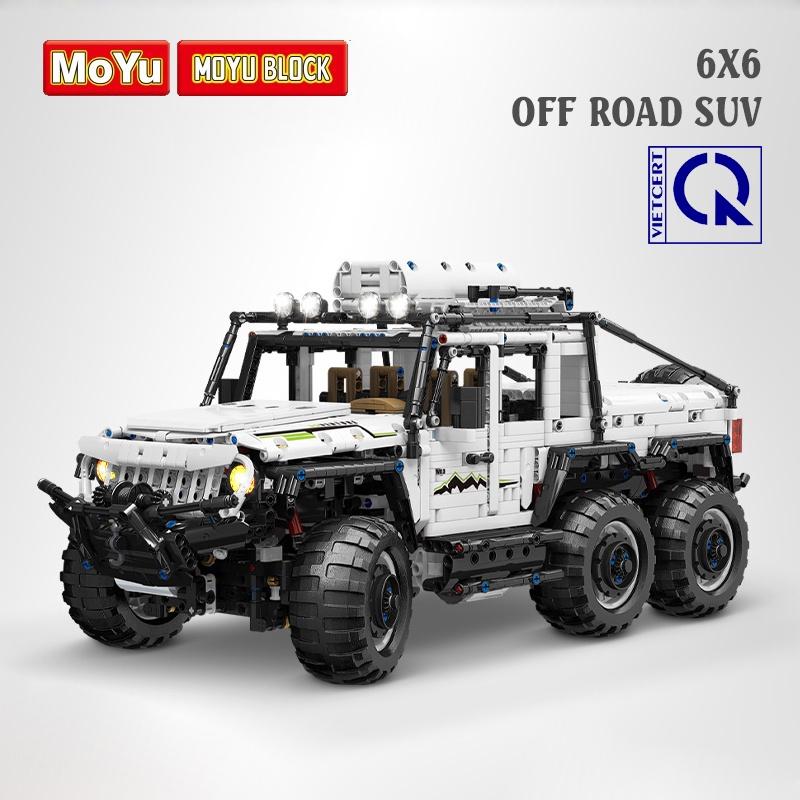 Đồ Chơi Lắp Ráp Mô Hình Xe SUV 6X6 – MOYU BLOCK 88009( 2 bản)