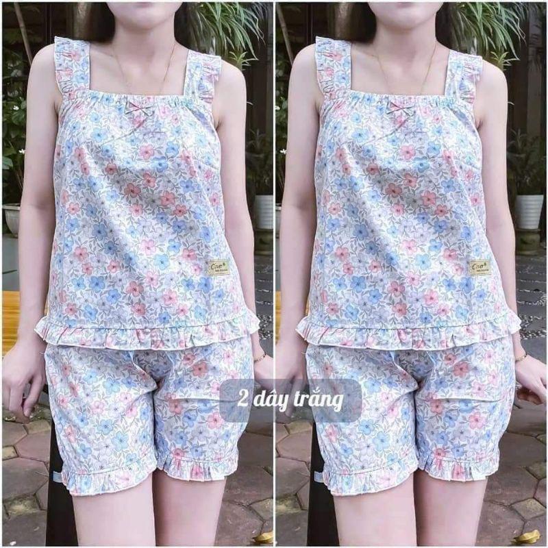 Quần áo mặc nhà, bộ đùi 6 màu ảnh thật
