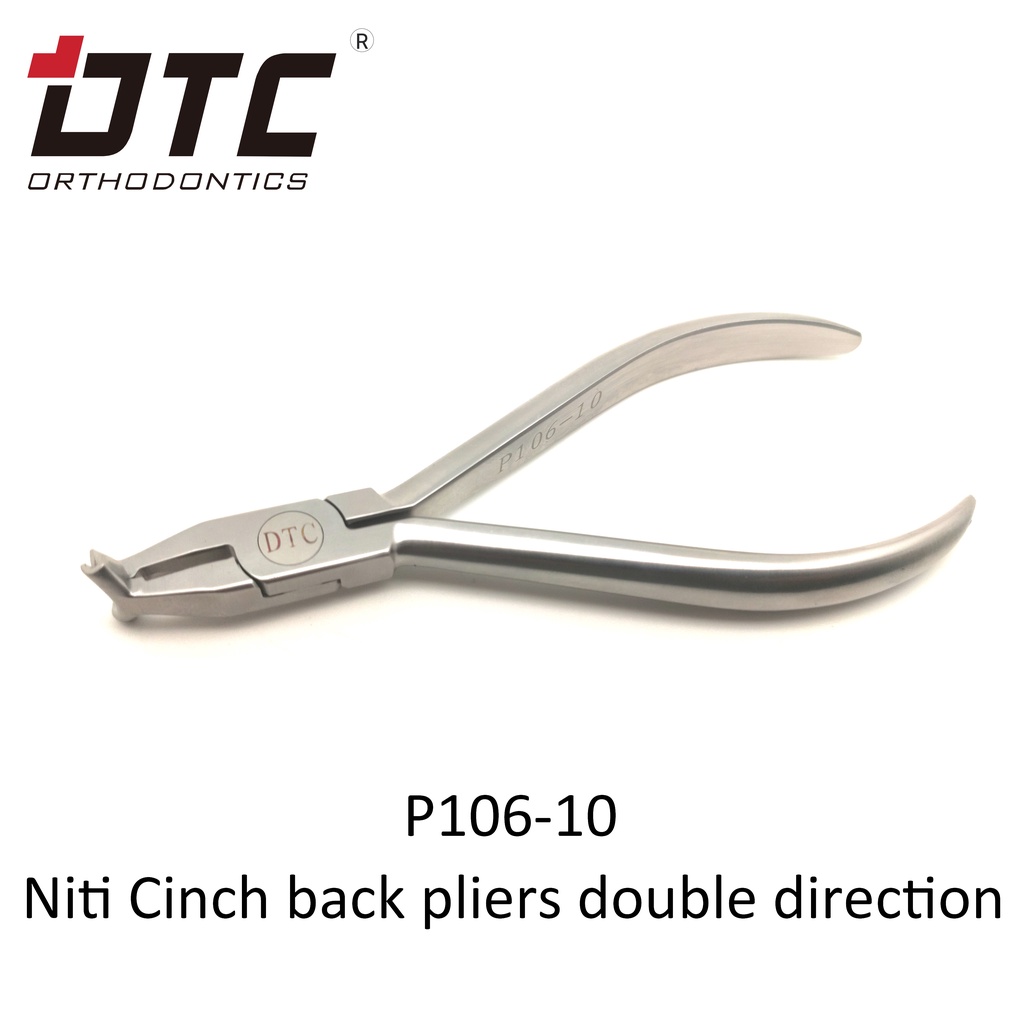 Kềm bẻ đuôi dây Niti_DTC (Niti cinch back pliers double direction)_Dùng trong nha khoa_ Chỉnh nha_Niềng Răng [Ảnh thật][Chính hãng]