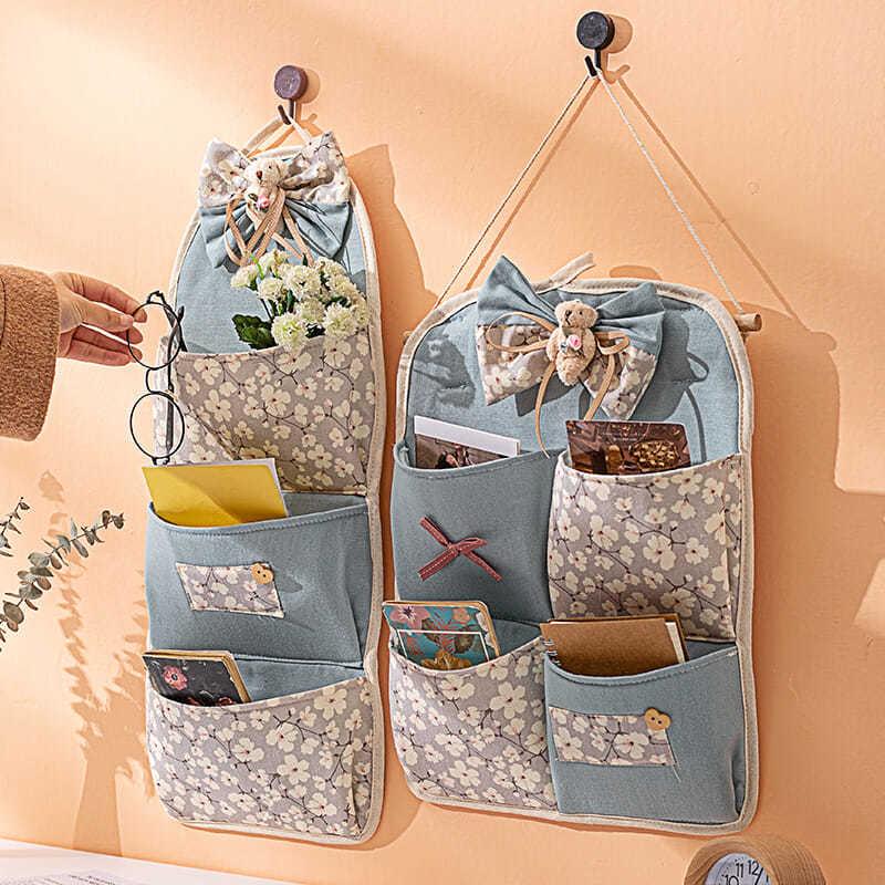Túi Vải Treo Tường Đựng Vật Dụng Tiện Lợi